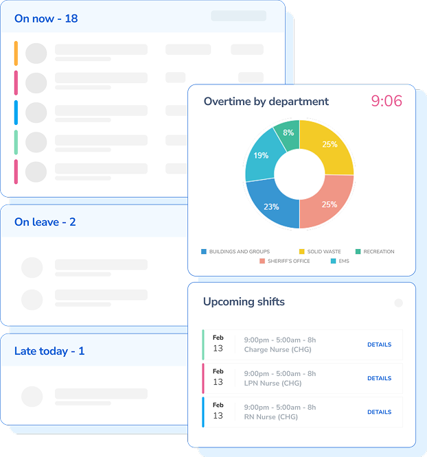 Humanity Schedule Platform Dashboard