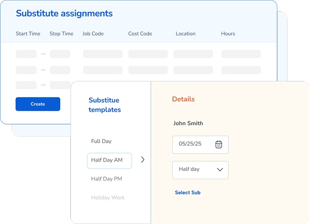 TimeClock Plus Staffing Sub Search Request Manager 2
