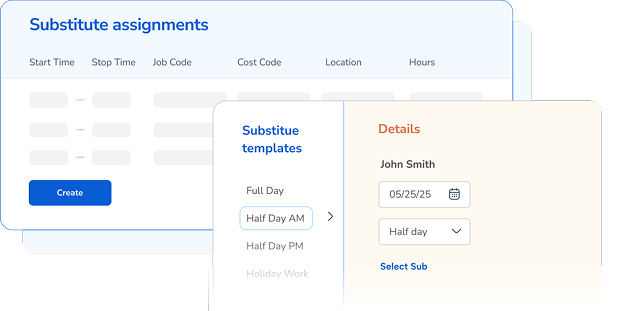 TimeClock Plus Staffing Sub Search Request Manager