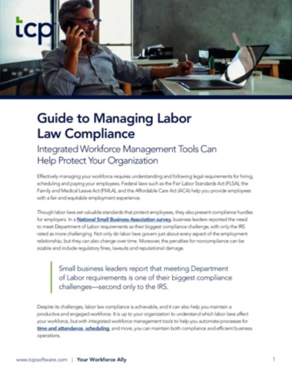 Resource Guide to Managing Labor Law Compliance