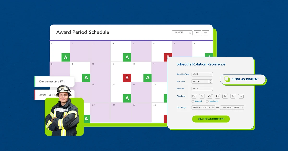 firefighter schedules