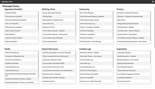 Aladtec Compliance Digital forms