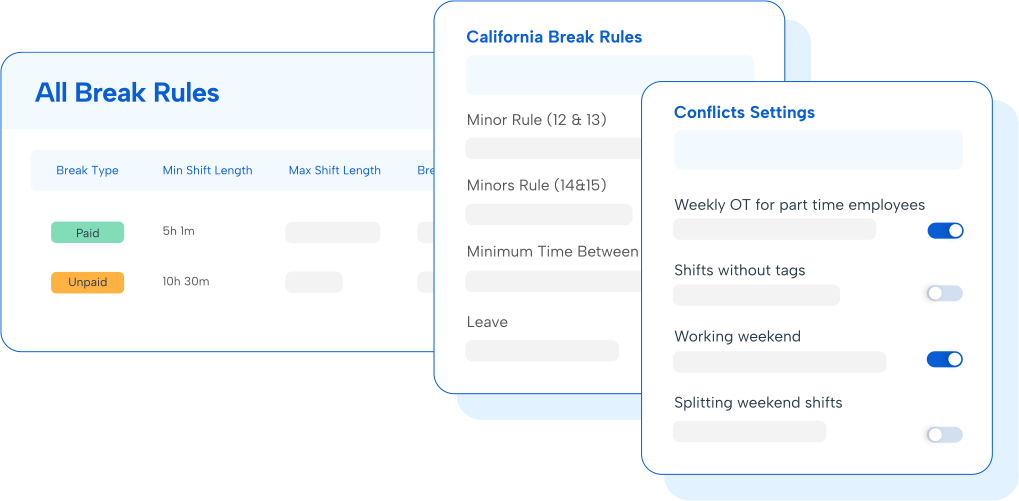 Humanity-Schedule-Break-Minor-rules