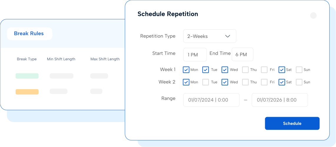 TimeClock Plus Rules
