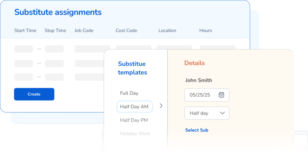 TimeClock Plus Staffing Sub Search Request Manager 3