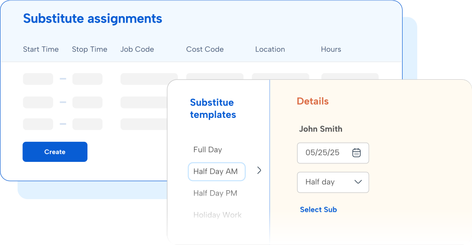 TimeClock Plus Staffing Sub Search Request Manager