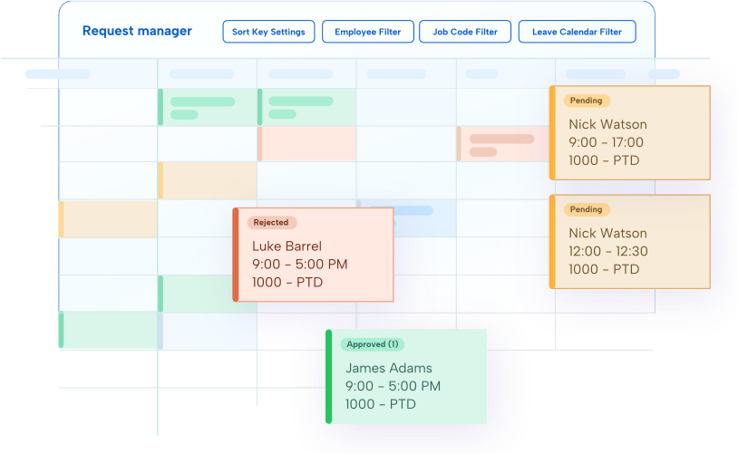 TimeClock Plus Staffing Sub Search