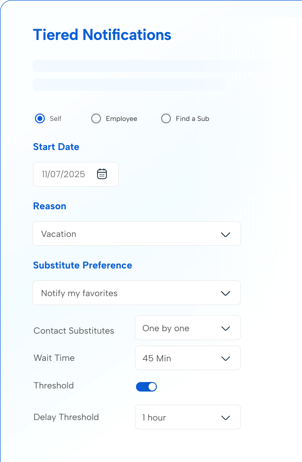 InstaSub - Tiered notification rules