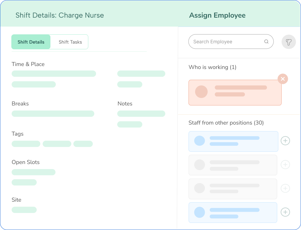 Conflict checker shift assignment