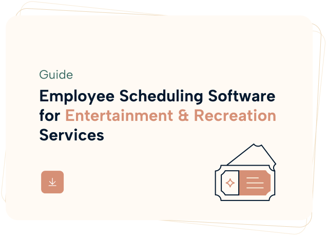 Entertainment Recreation Scheduling