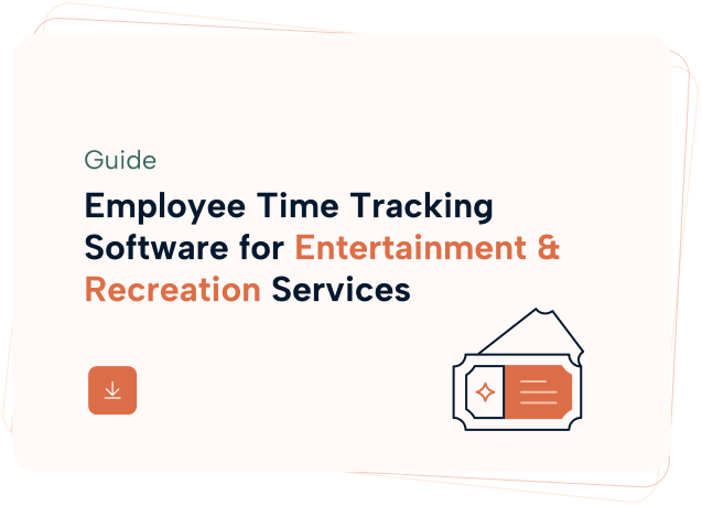Entertainment Recreation Time Tracking
