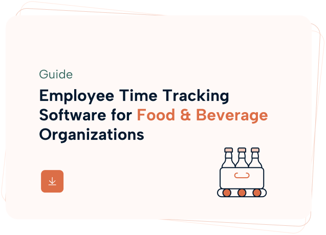Food Bev Time Tracking