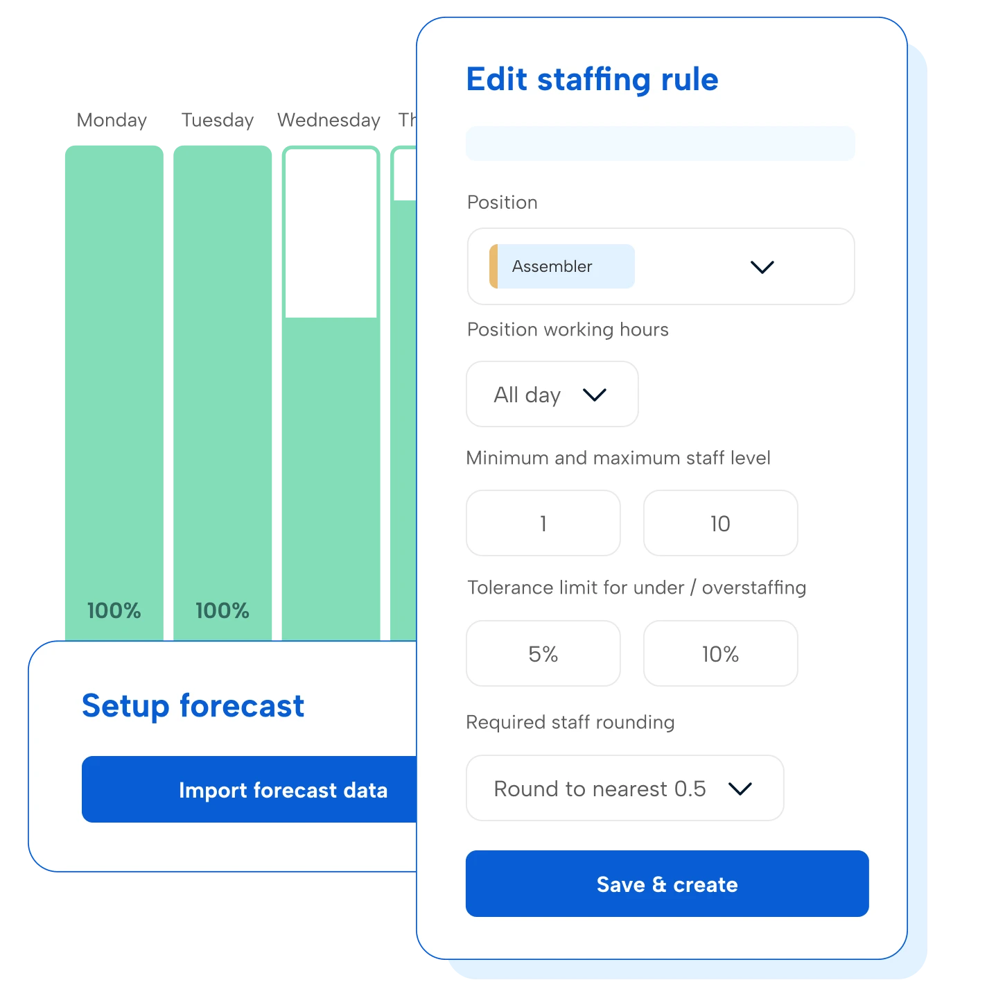 Humanity Demand Scheduler manufacturing