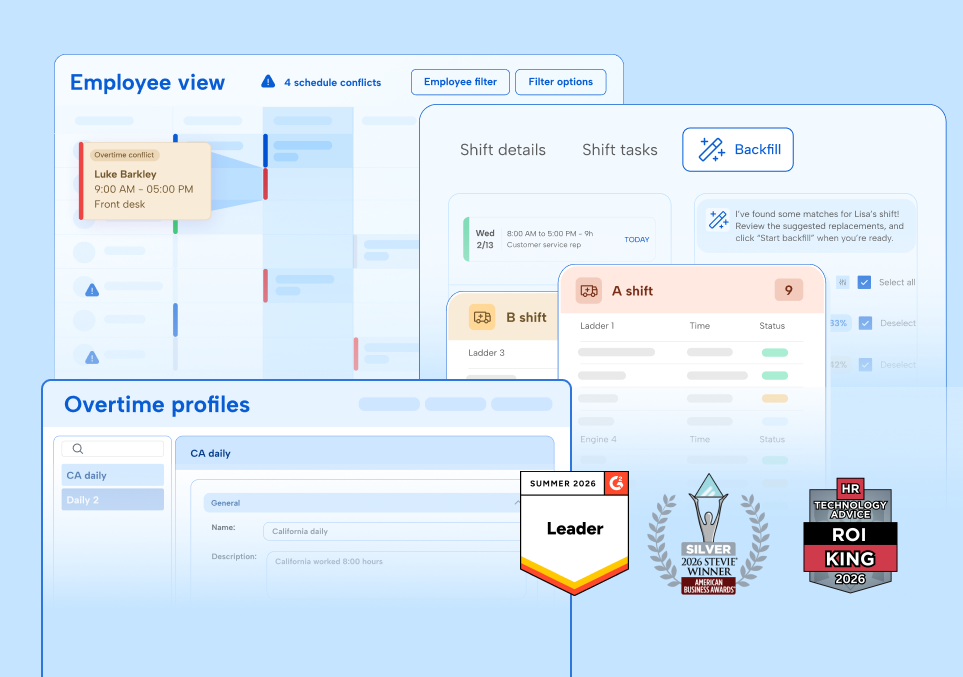 Compilation of TCP UI snippets and award badges for the TCP Software 1H 2026 Roundup