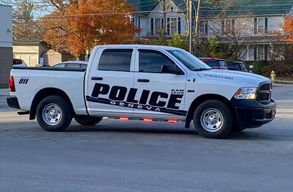 Feature image Geneva PD police truck