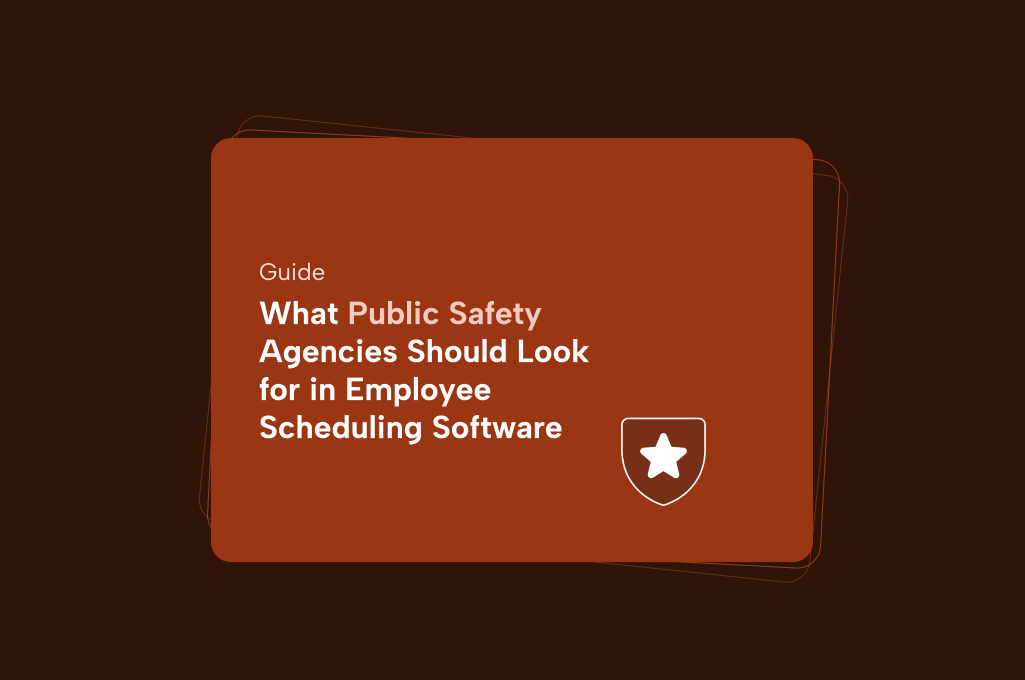 Public Safety Emp Scheduling guide cover