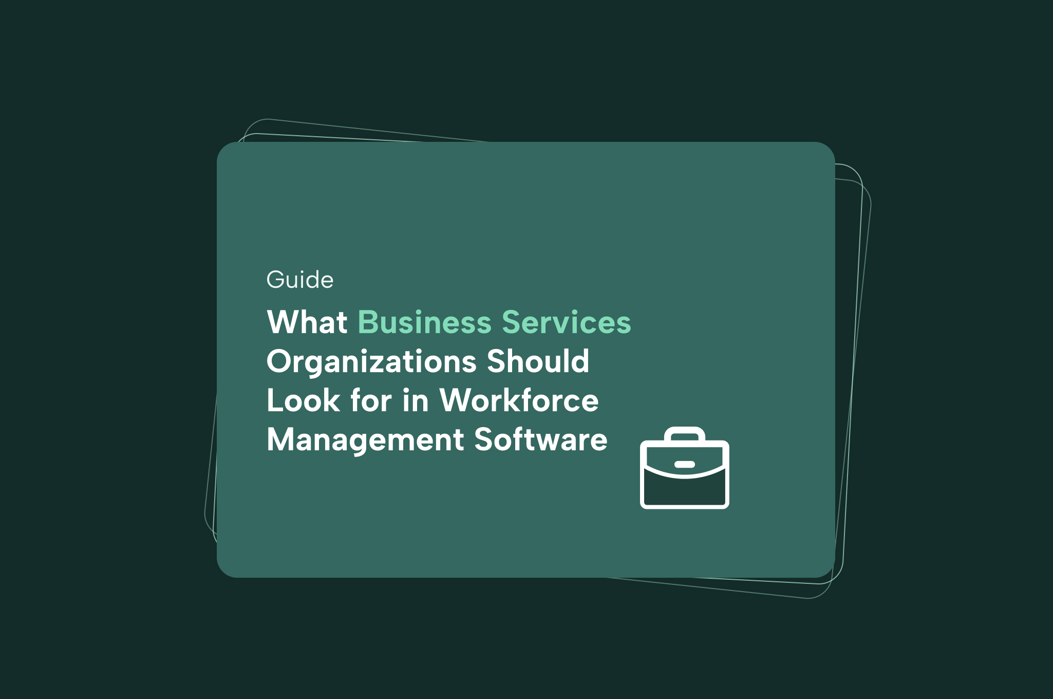 Business services PDF guide cover image