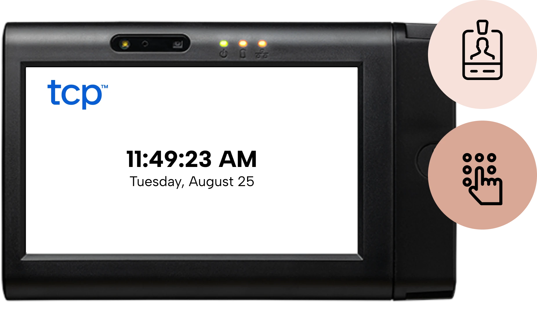 badge clock reader 2